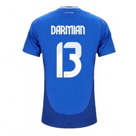 Italien Matteo Darmian #13 Hemmakläder EM 2024 Kortärmad